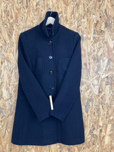 Vlněný kabát Mango s podílem vlny a polyamidu