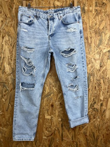 Trhané džíny Denim Co. 100 % bavlna