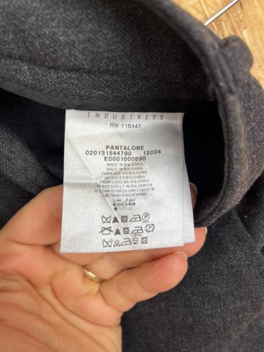 Vlněné kalhoty Henry Cotton`s 96 % vlna