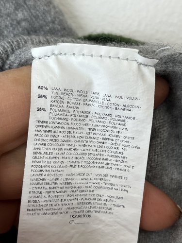 Pánský svetr CMP 50 % vlna 25 % bavlna