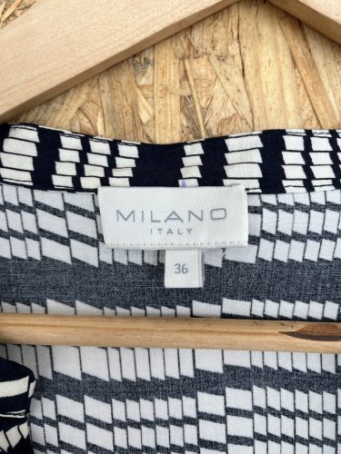 Šaty Milano Italy 100 % viskoza