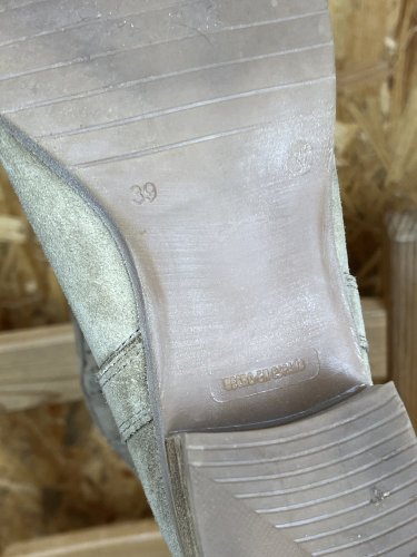 Velurové kozačky Made in Italy 100 % kůže