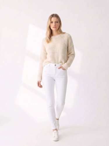 Skinny džíny Zara s podílem bavlny a elastanu