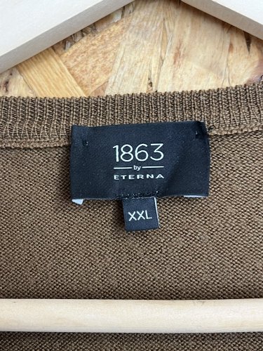 Oversize svetr Eterna 100 % merino vlna