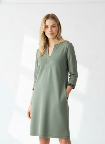 Teplákové šaty Sandwich 95 % bavlna