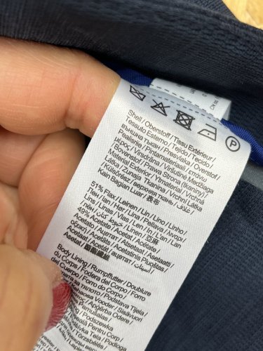Lněné sako Esprit 51 % len
